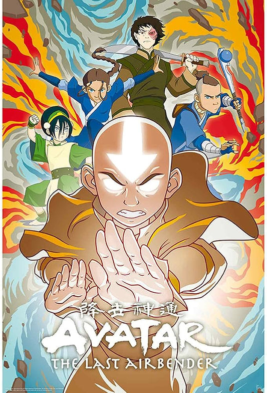 Avatar Mastery Of The Elements Poster