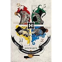 Harry Potter Animal Crest Poster