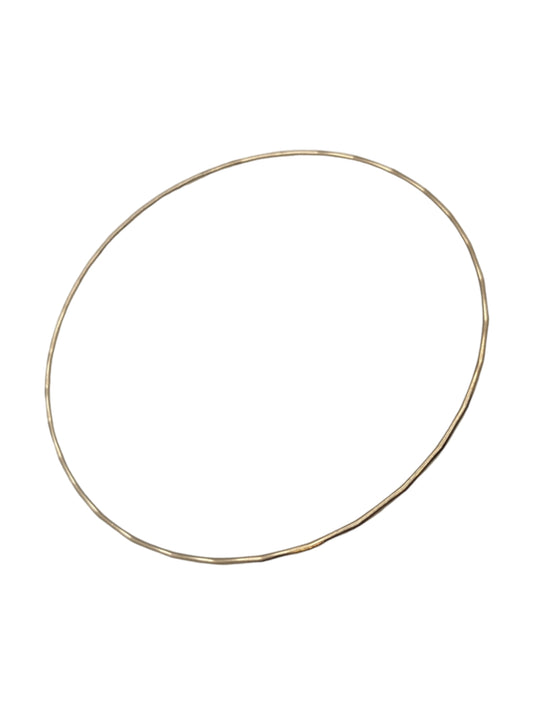 Gold Filled 1.3mm Hammered Wire Stacking Bangle