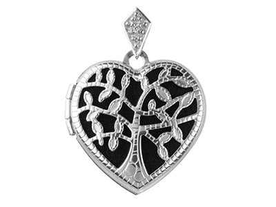 Sterling Silver Tree of Life Locket